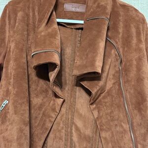 Blank NYC Tan Teddy Jacket